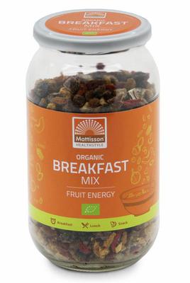 Mattisson organic breakfast fruit energy 500g