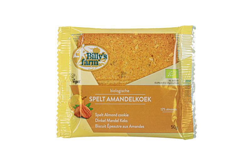 Spelt amandelkoeken bio
