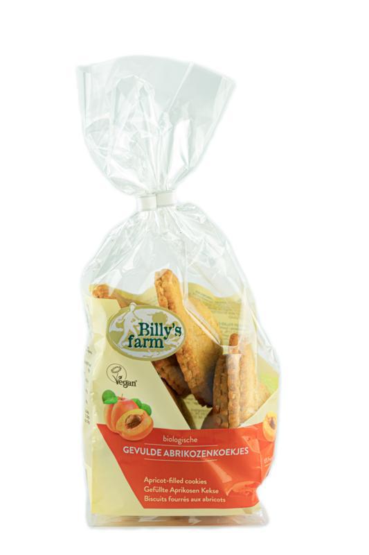 Abrikozenkoekje gevuld bio