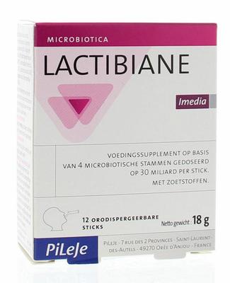 PILEJE Lactibiane imedia 12 sticks 12st