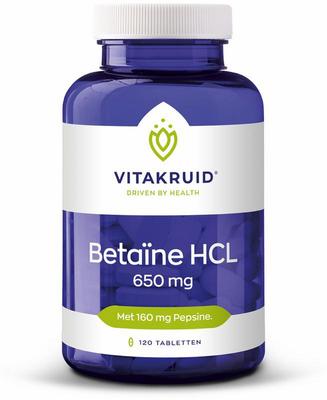 Vitakruid Vitakruid Betaine HCL 650mg & pepsine 160mg