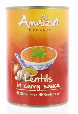 Amaizin Linzen in currysaus bio