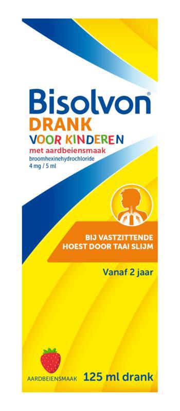 Drank kind aardbei