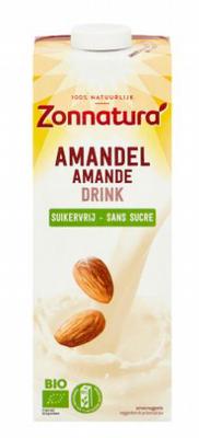 Zonnatura Amandel drink ongezoet bio
