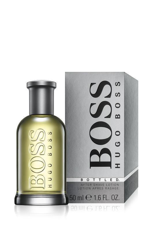 Bottled aftershave men