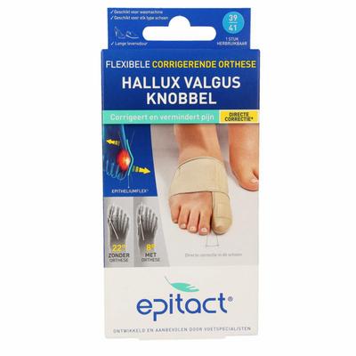 Epitact Hallux valgus corrigerende orthese maat 39/41