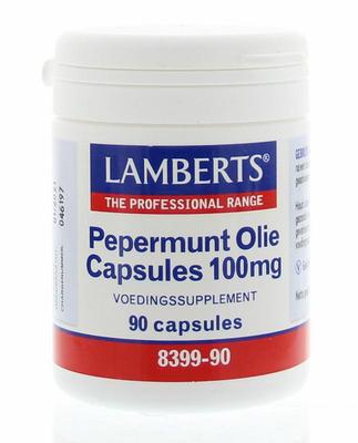 Lamberts Pepermuntolie 100mg