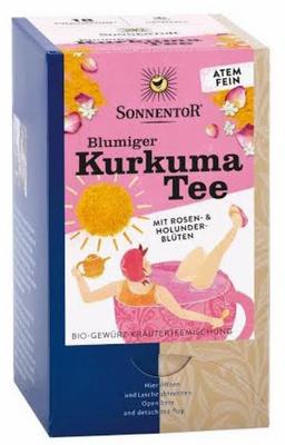 Sonnentor Bloemige kurkuma thee bio