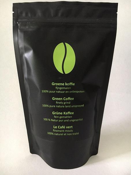 Groene koffie onbespoten
