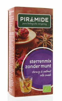 Piramide Sterrenmix zonder munt thee eko bio