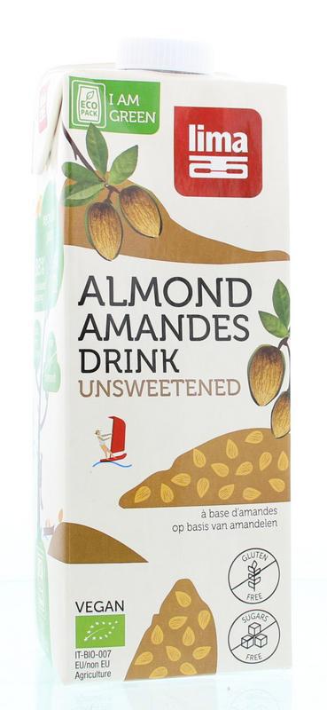 Amandel drink suikervrij bio