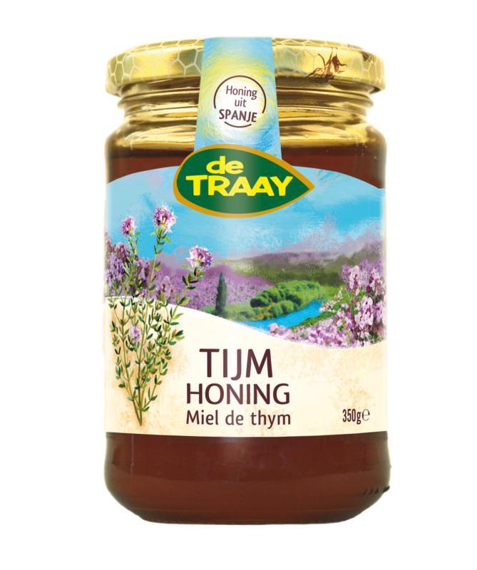 Tijm- met bloemenhoning
