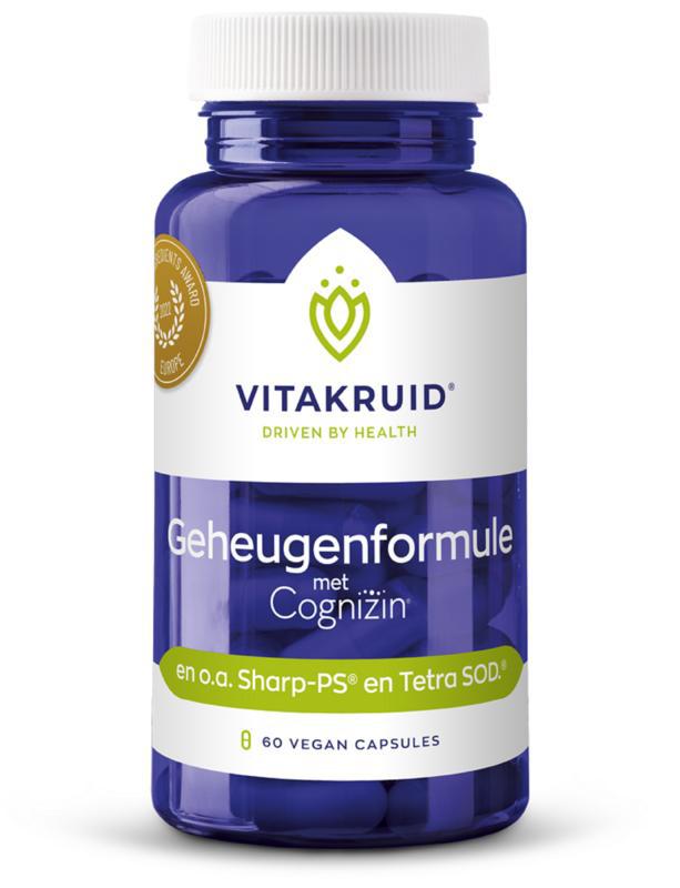 Vitakruid Geheugenformule oa Bacopa monnieri Citicoline OPC