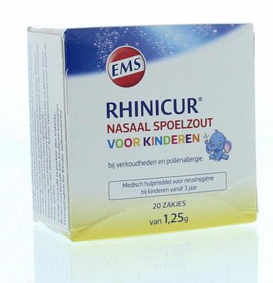 Rhinicur Neus spoelzout kind zakje