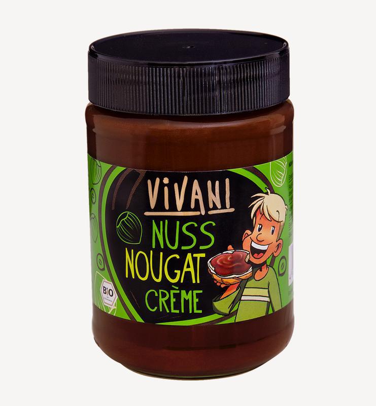 Chocolade hazelnootpasta voor op brood bio