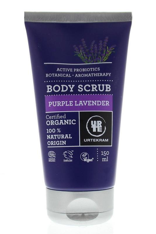 Body scrub purple lavendel