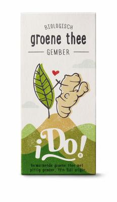 I DO Groene thee gember bio