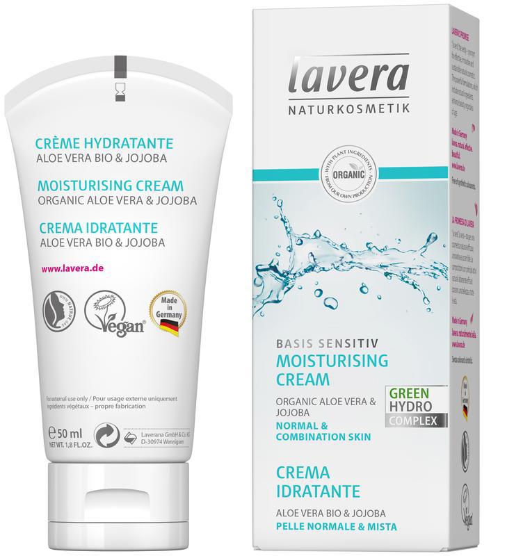 Basis Sensitiv hydraterende creme bio EN-IT