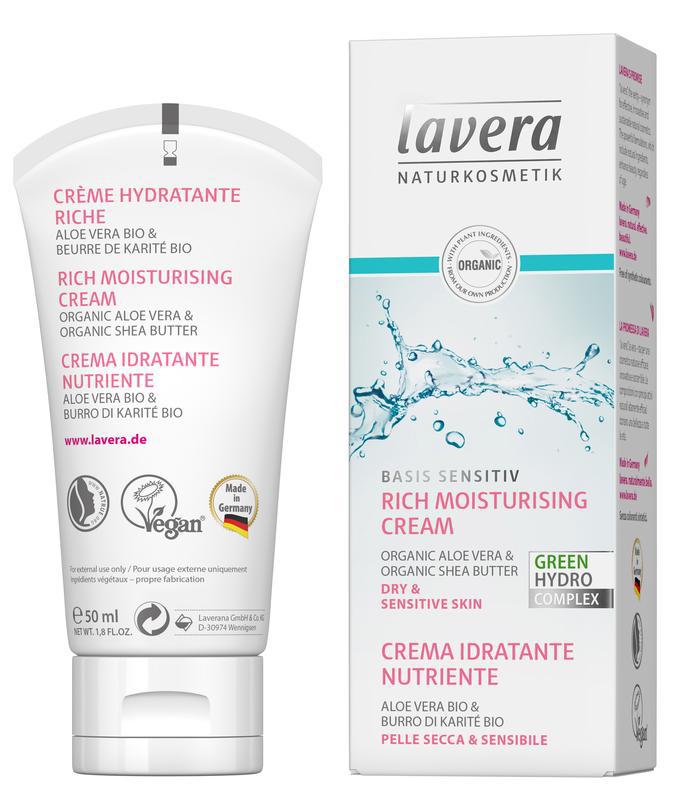 Basis Sensitiv rijke hydraterende creme bio EN-IT