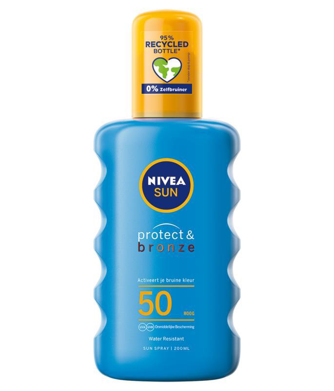 Sun protect & bronze spray SPF50