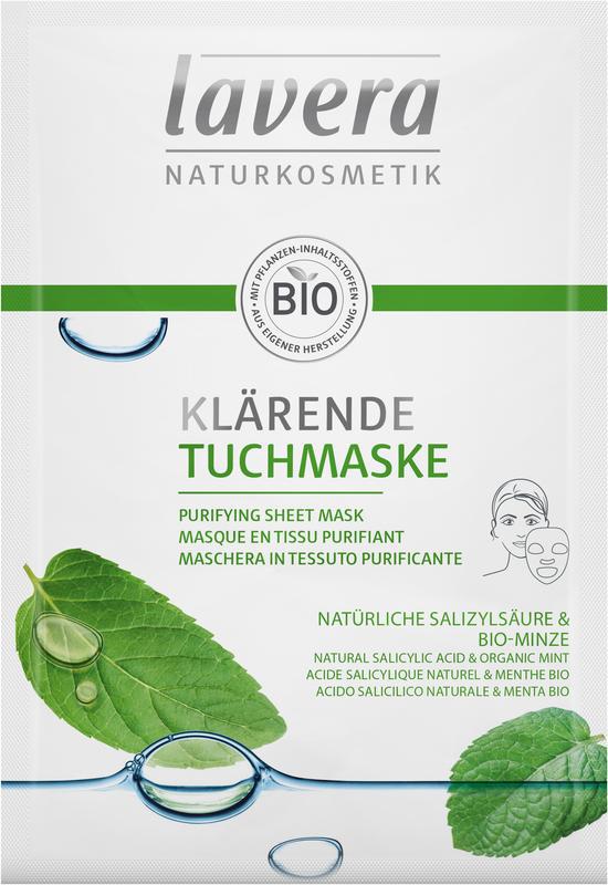 Sheetmasker masque en tissu purifying EN-FR-DE-IT