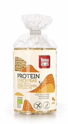 Lima Wafels kikkererwt proteine bio