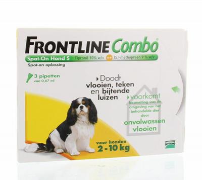 FRONTLINE Frontline combo vlo teek spot on hond S