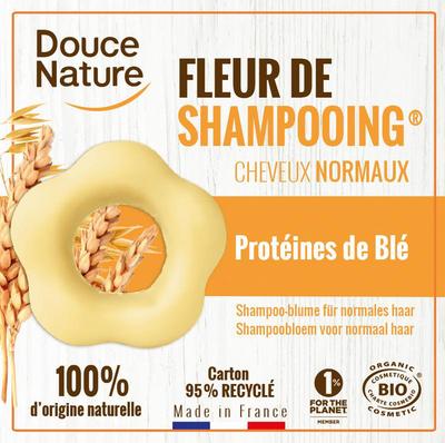 Douce Nature Shampoo bar normaal haar met zoete amandel bio