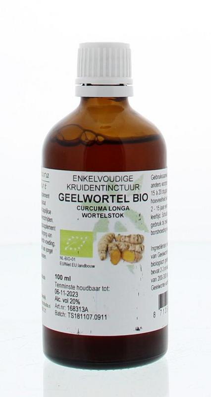 Curcuma longa / geelwortel tinctuur bio