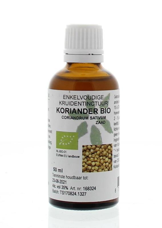 Coriandrum sativum / koriander tinctuur bio