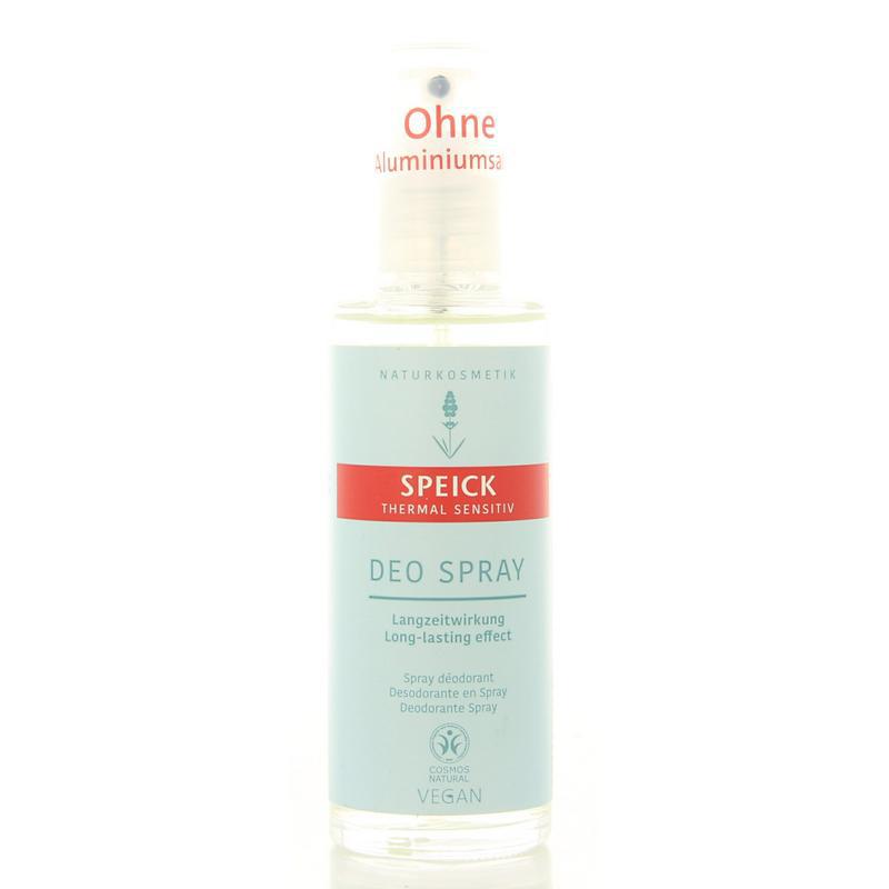 Thermal sensitive deodorant spray