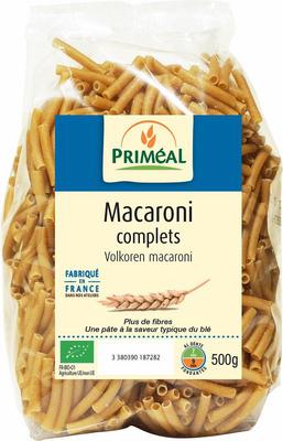 Primeal Volkoren macaroni bio