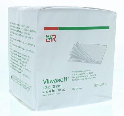 Vliwasoft Vlieskompres 10 x 10cm 4-laags