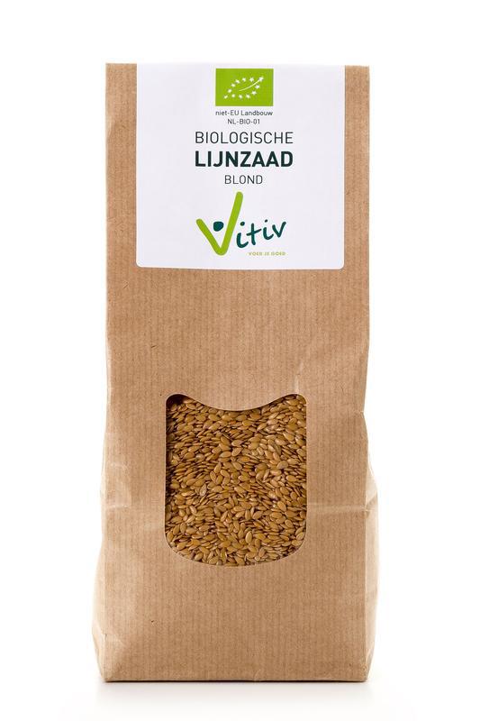 Lijnzaad blond bio