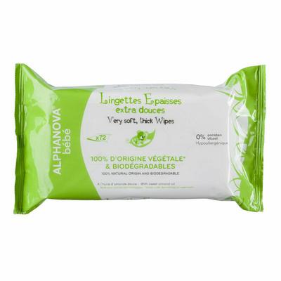 Alphanova Bebe Baby bio & ecological cleansing wipes