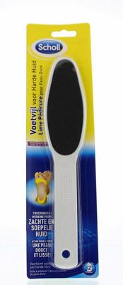 Dr. Scholl's Voetvijl harde huid dubbelzijdig carbon