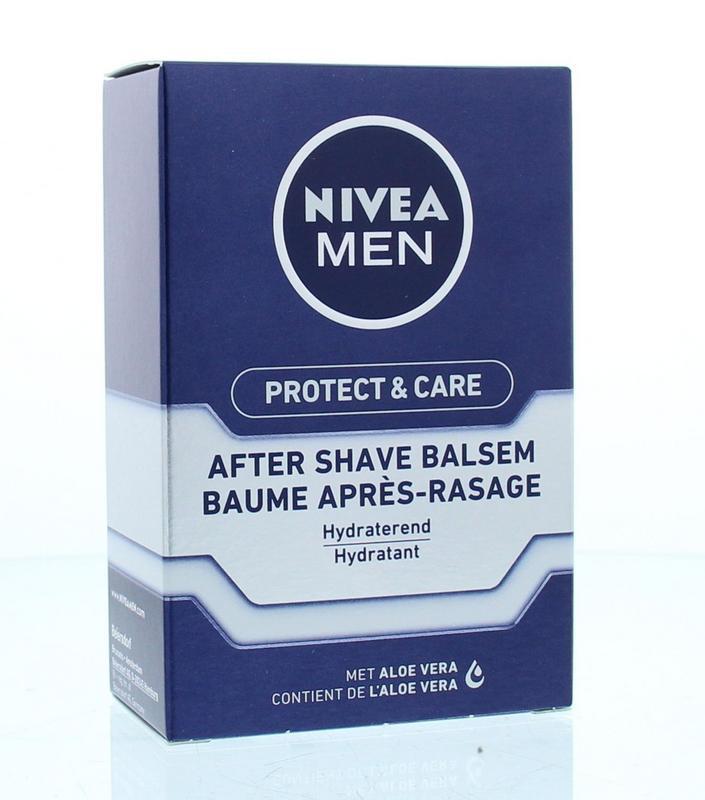 Men aftershave herstellende balsem