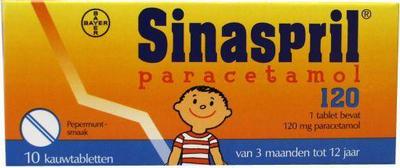 Sinaspril Paracetamol 120mg