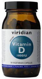 VIRIDIAN vitamin d2 (vegan) 1000 (25) 90 caps
