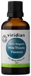 VIRIDIAN organic milk thistle 50 ml