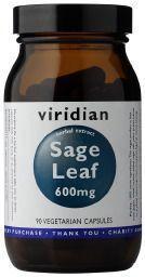 VIRIDIAN sage leaf extract 90 caps