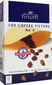 Finum koffiefilters no4 # 100st