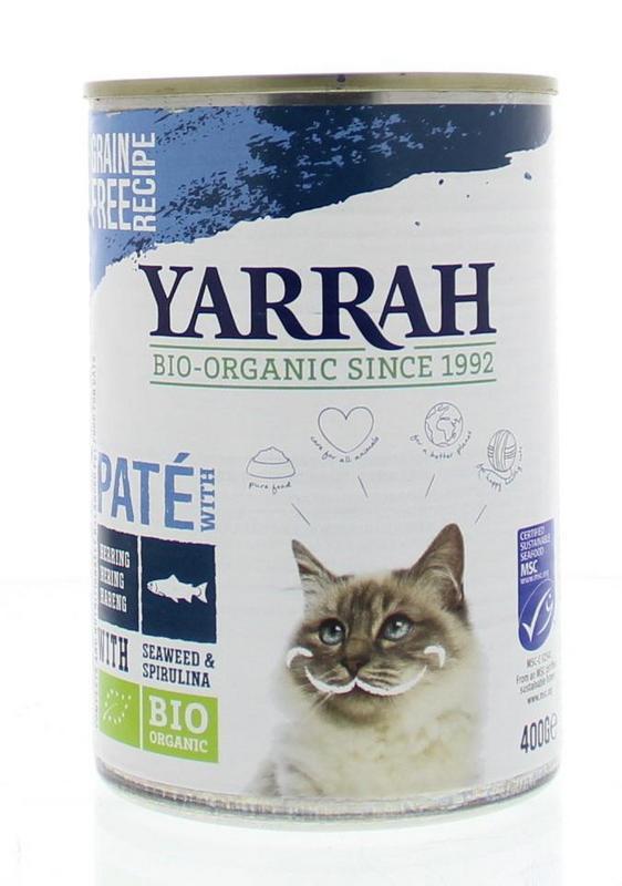 Kat pate met vis bio
