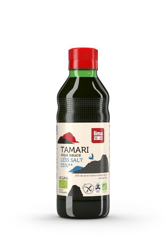 Tamari 25% minder zout bio