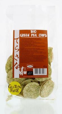 TerraSana Groene erwtenchips bio