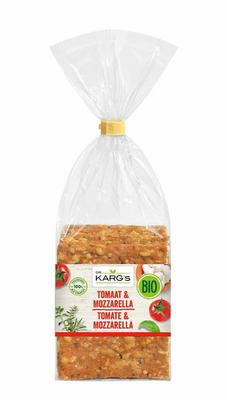 DR. KARG Crackers tomaat mozarella bio