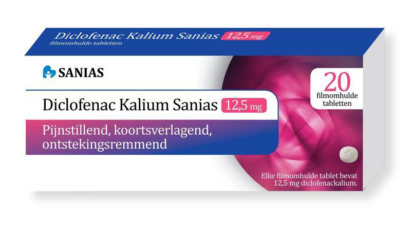 Diclofenac kalium 12.5mg