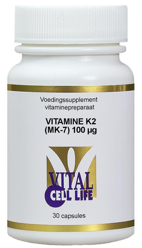 Vitamine K2 MK7 100mcg