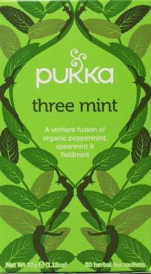 Pukka thee three mint usda - 20zk