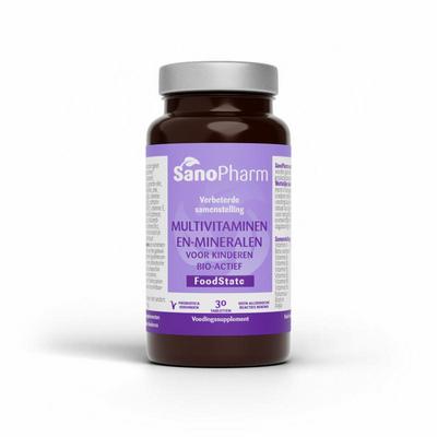 SanoPharm Kindermultivitaminen en mineralen foodstate